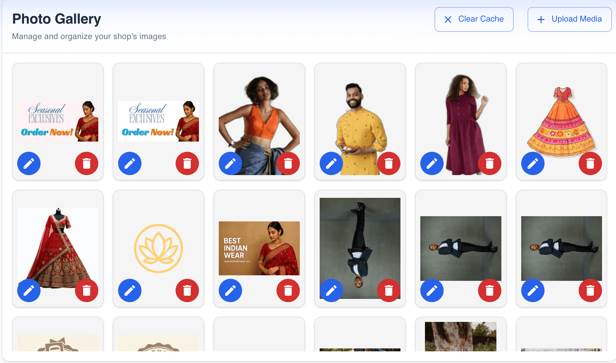 Photo Gallery Manager Screenshot